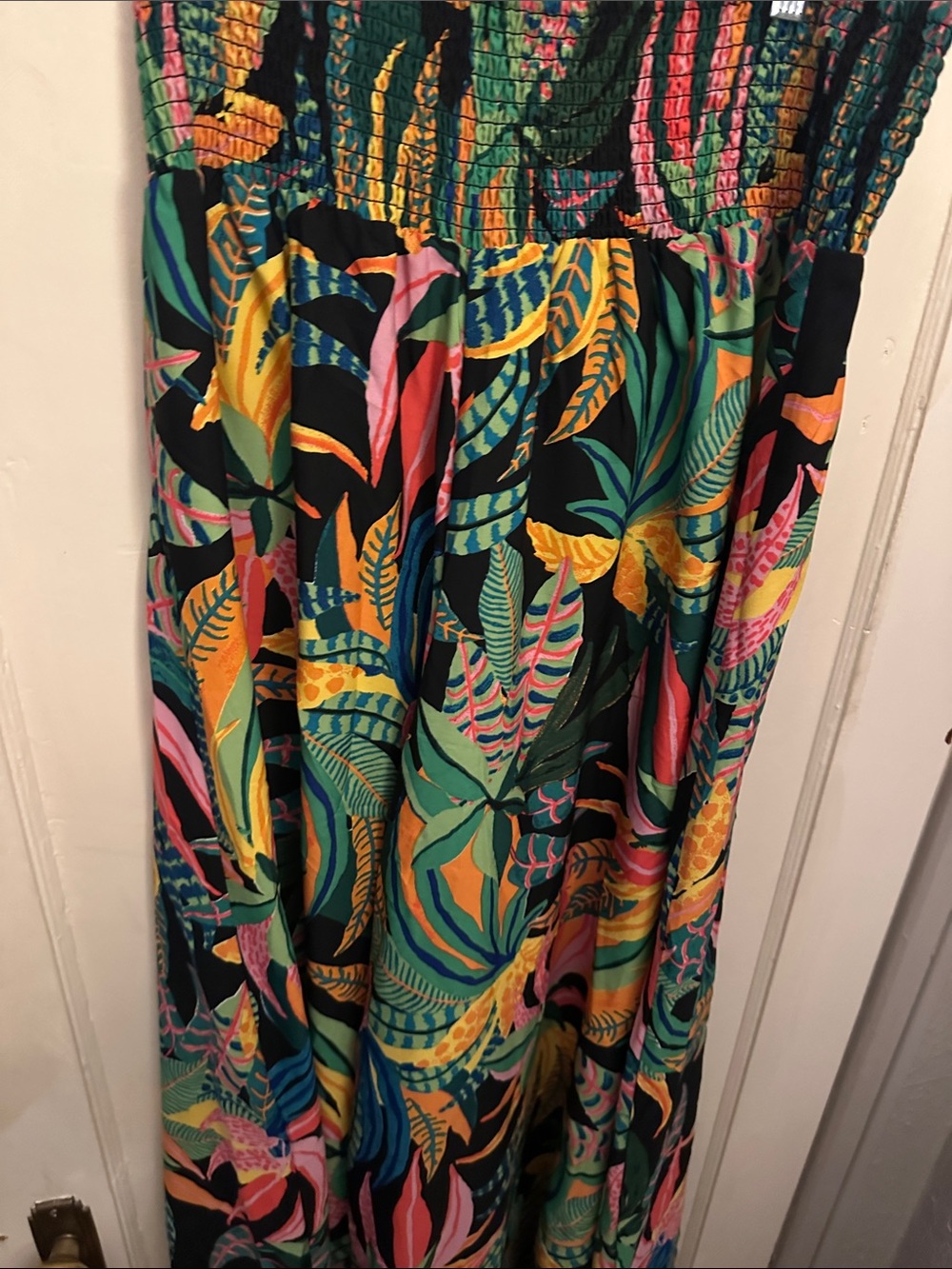 Live 4 Truth Wide Leg Jumpsuit in Multicolor Tropical Print